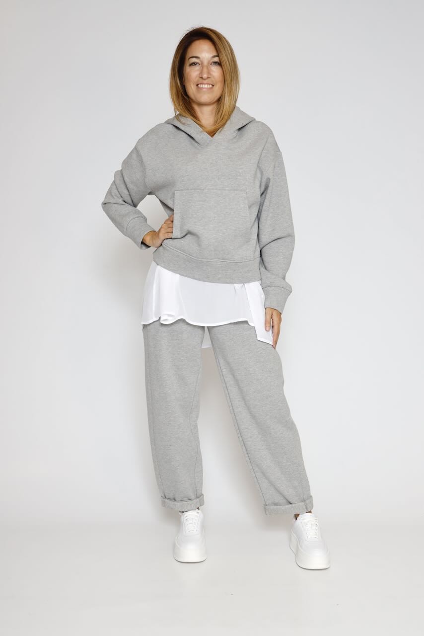 BLUSA/ LARGONA P25AN127-BLANCO