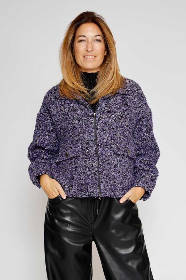 BOMBER BY09195-MORADO