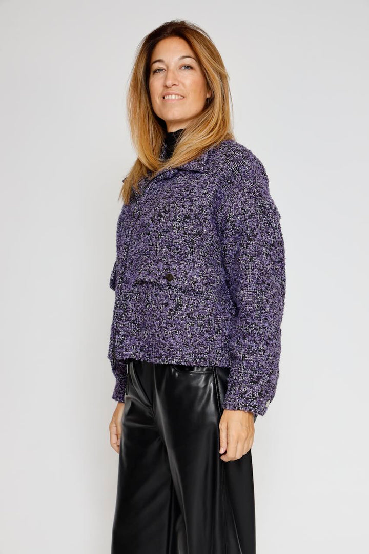 BOMBER BY09195-MORADO