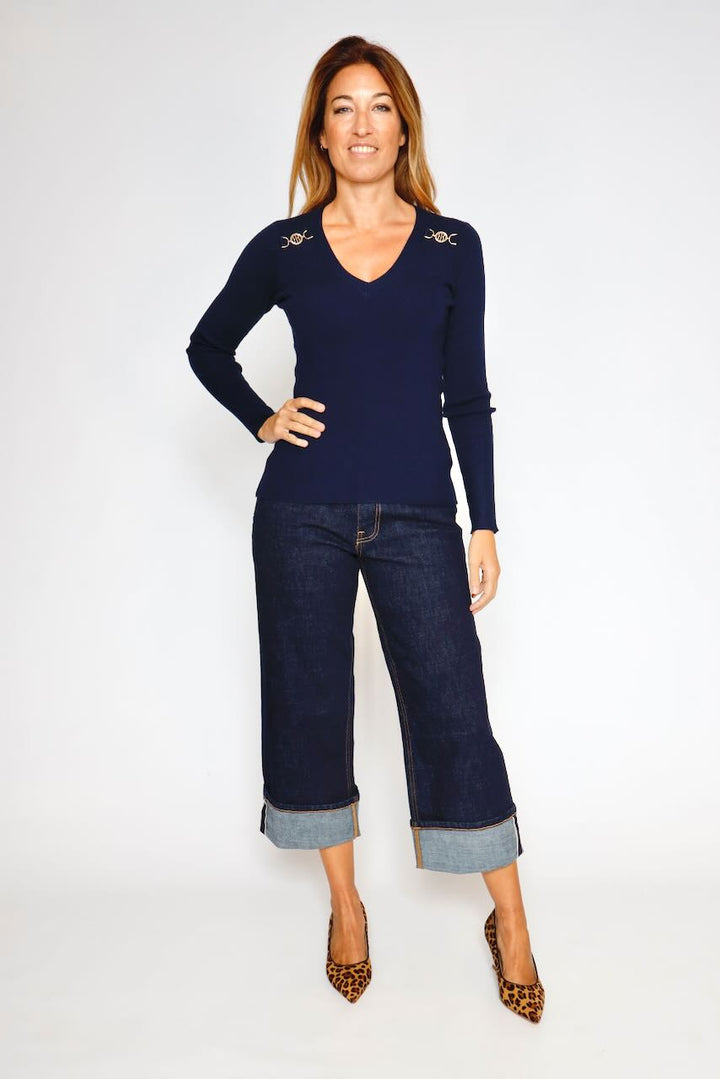 JERSEY WT7025K43301-MARINO