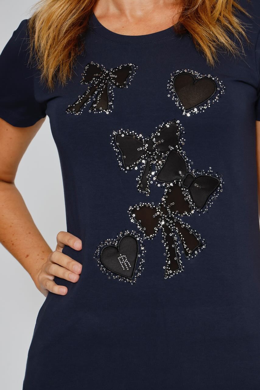 CAMISETA WT3004J401N5-MARINO