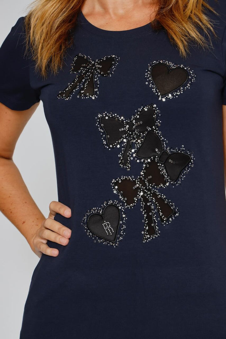 CAMISETA WT3004J401N5-MARINO