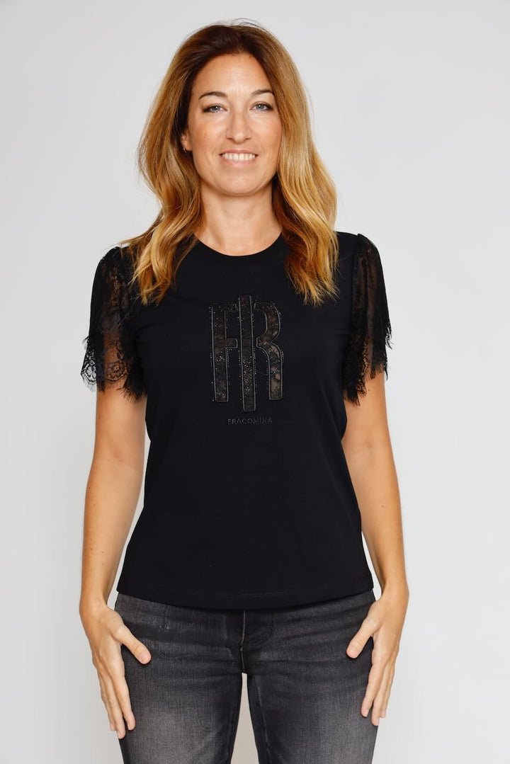 CAMISETA WT3059J401G1-NEGRO