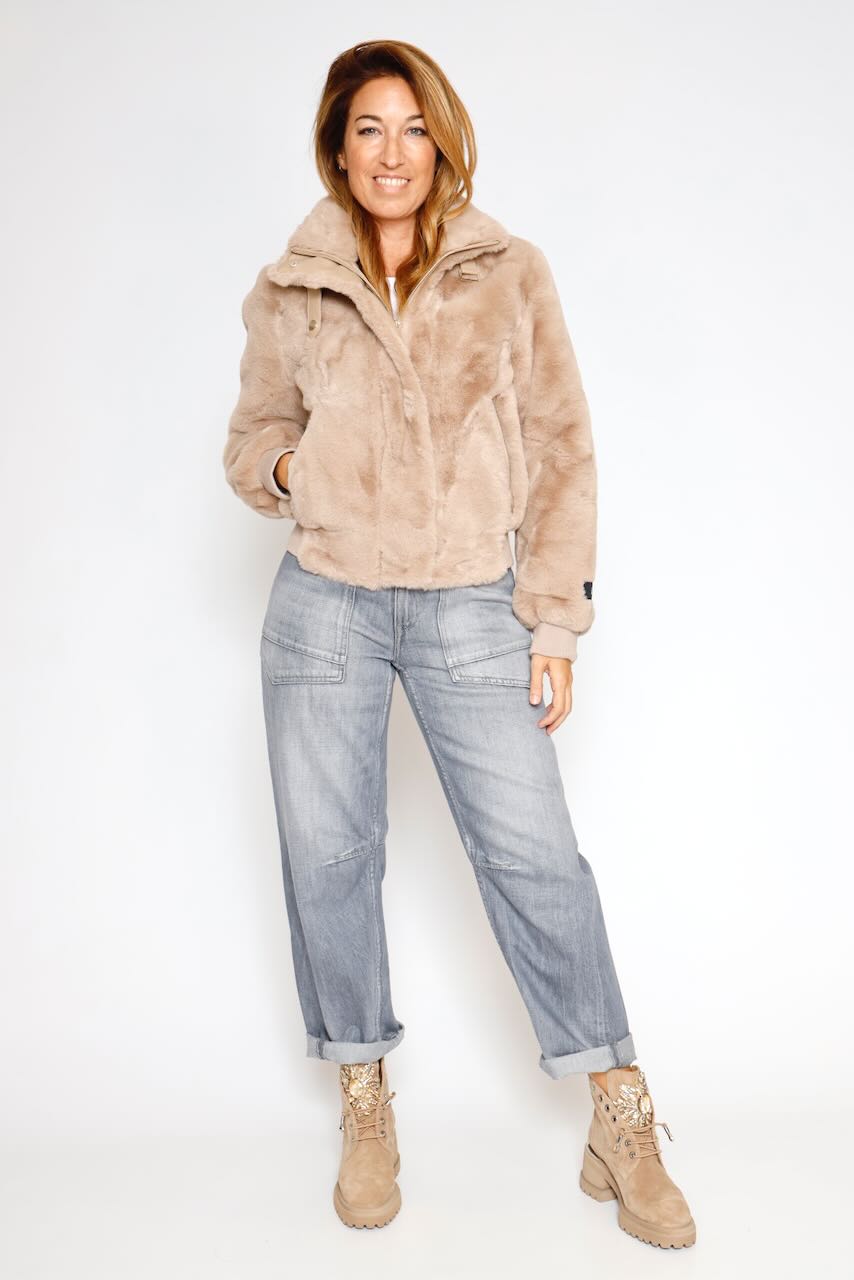 CHAQUETA AMBRA.7002511-BEIGE