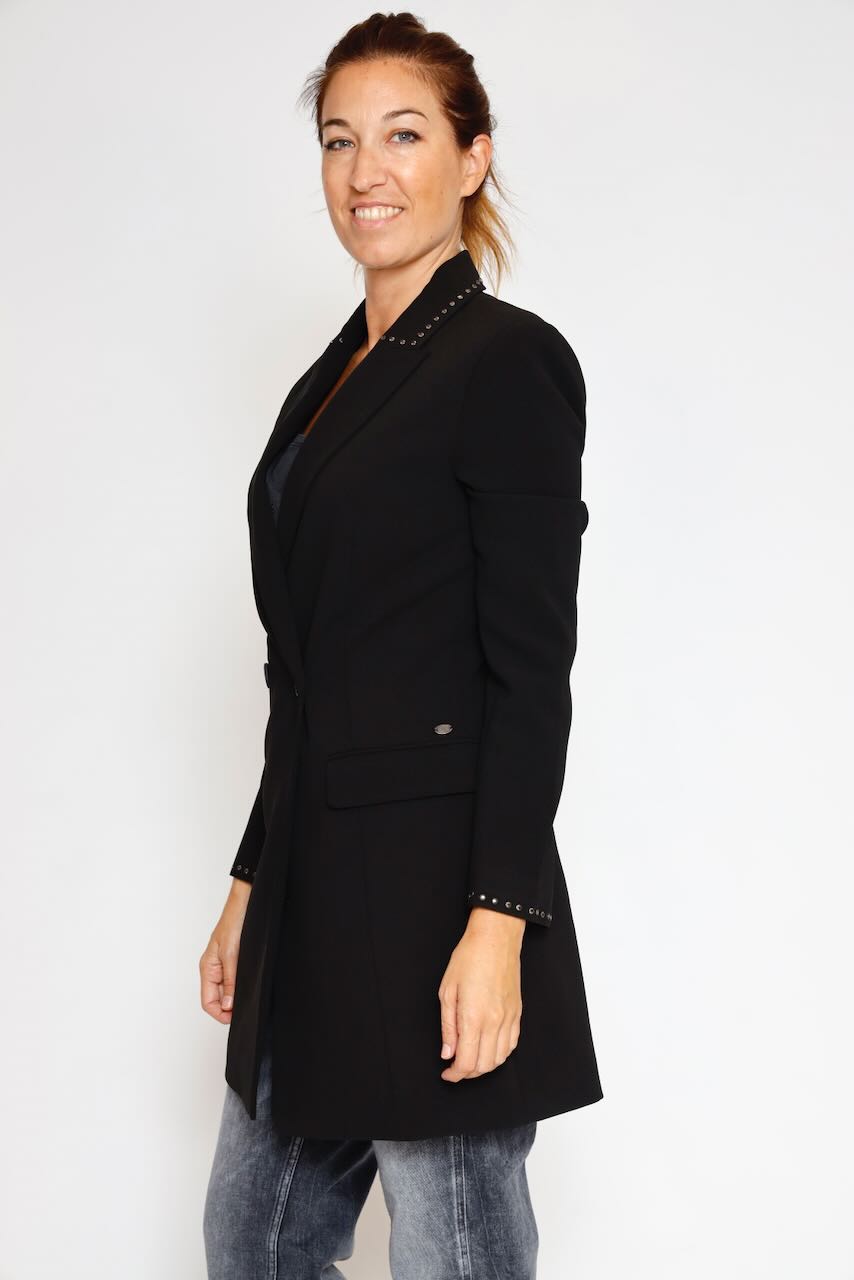 LEVITA-VESTIDO RAKELY PLAIN-NEGRO