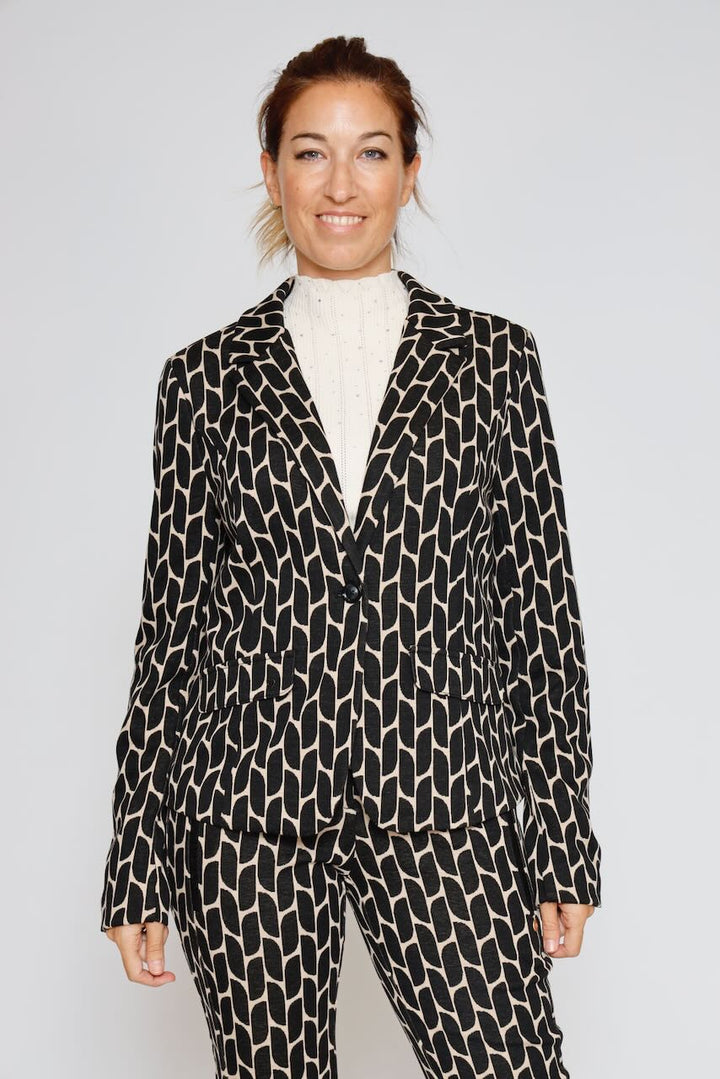 CHAQUETA ZB177-NEGRO