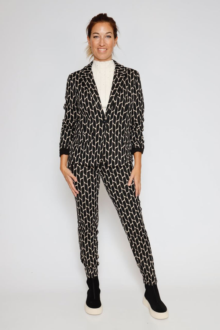 CHAQUETA ZB177-NEGRO