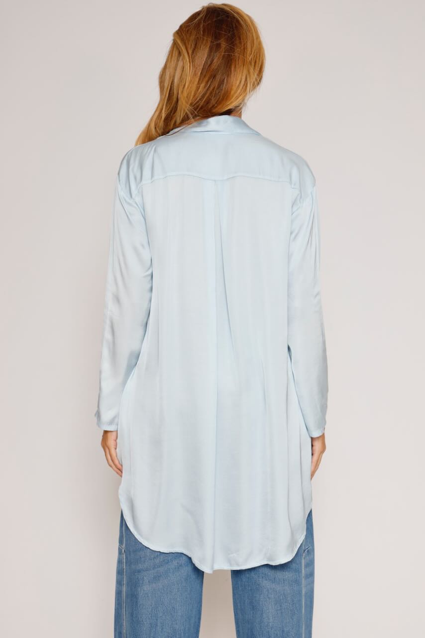 CAMISA P25AN126-CELESTE