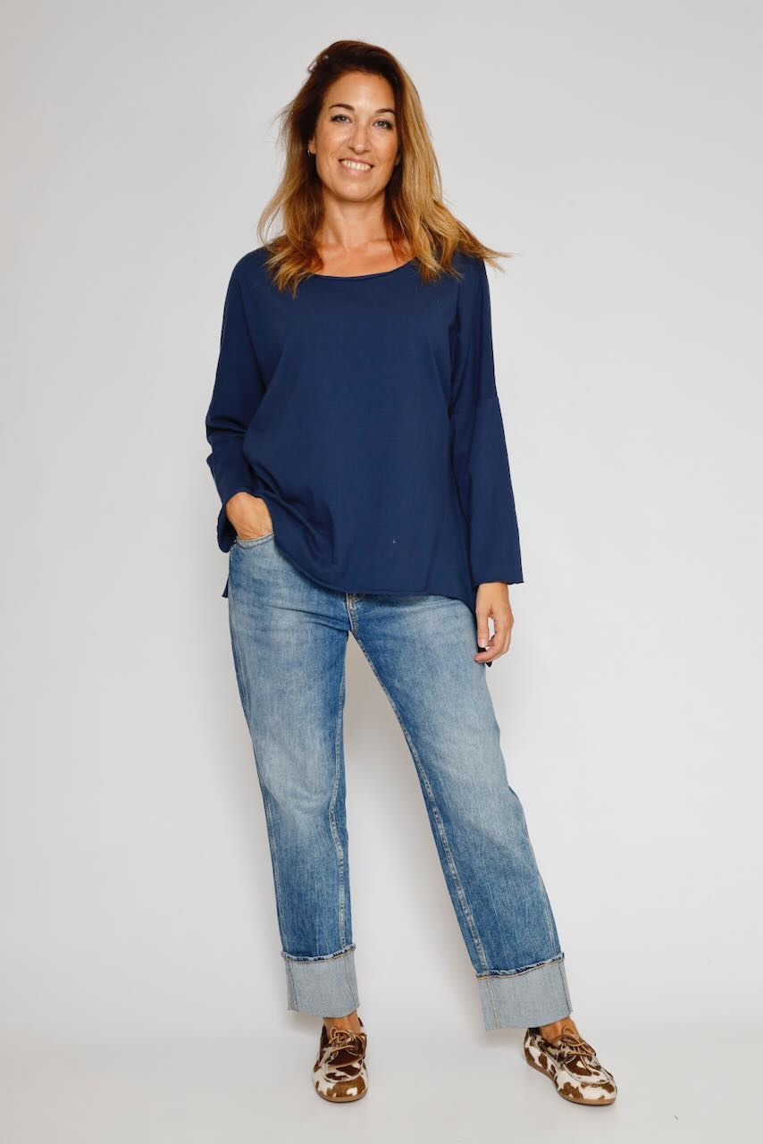 CAMISETA A25GA401-MARINO