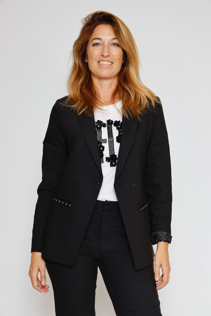 CHAQUETA BERNIE POLYNEO-NEGRO