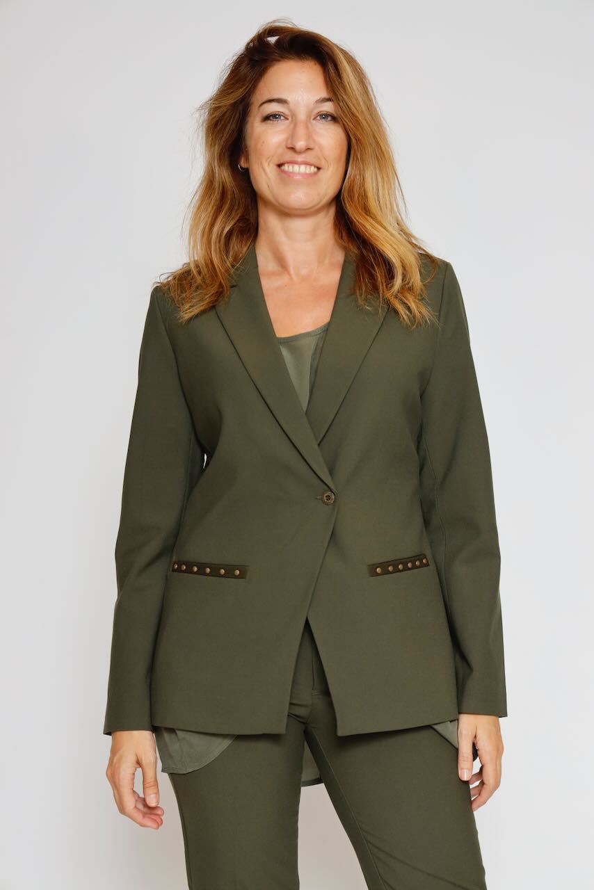 CHAQUETA BERNIE POLYNEO-MILITAR