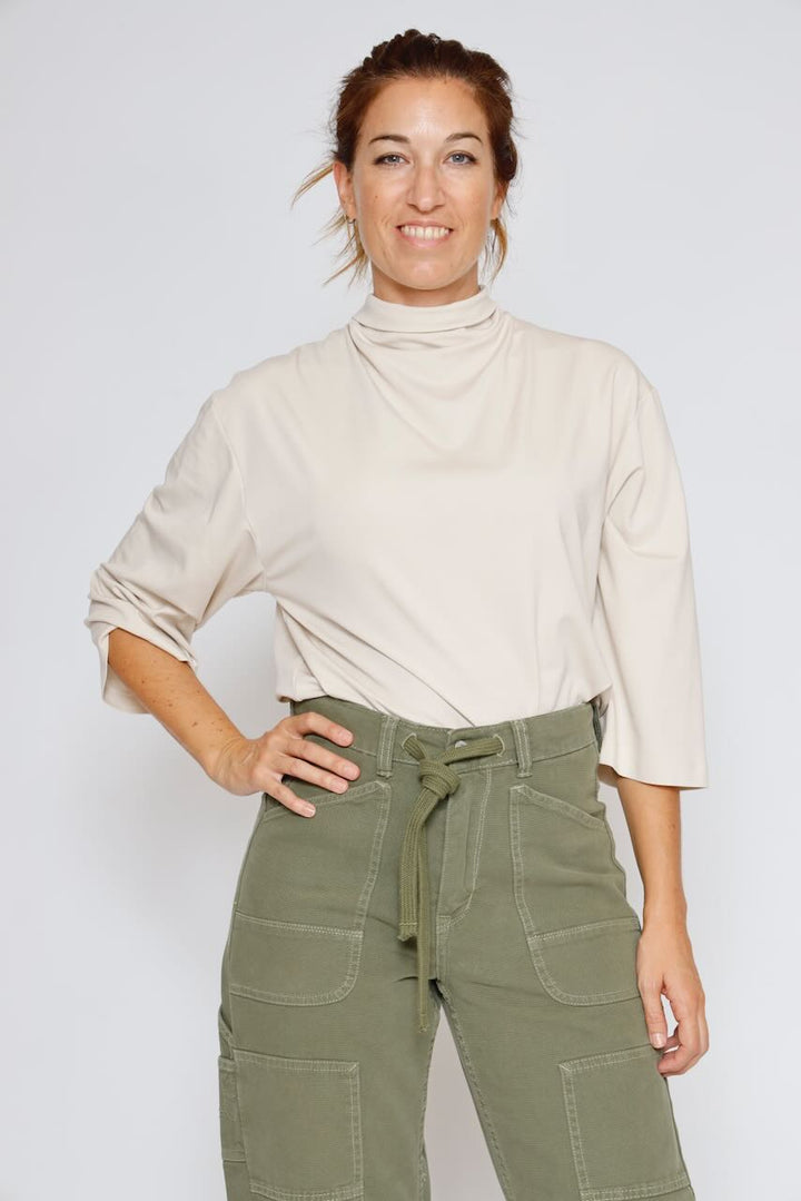 CAMISETA BY09178-BEIGE