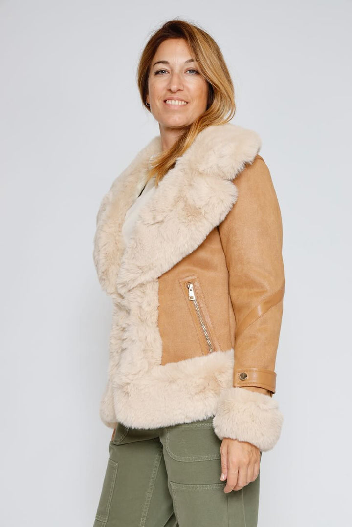 PELLIZA CORTA WC4008O44601-CAMEL