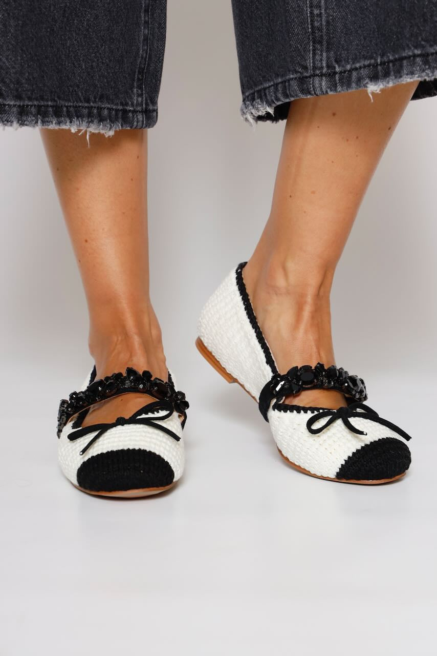 BAILARINA  V250533-BLANCO/NEGRO