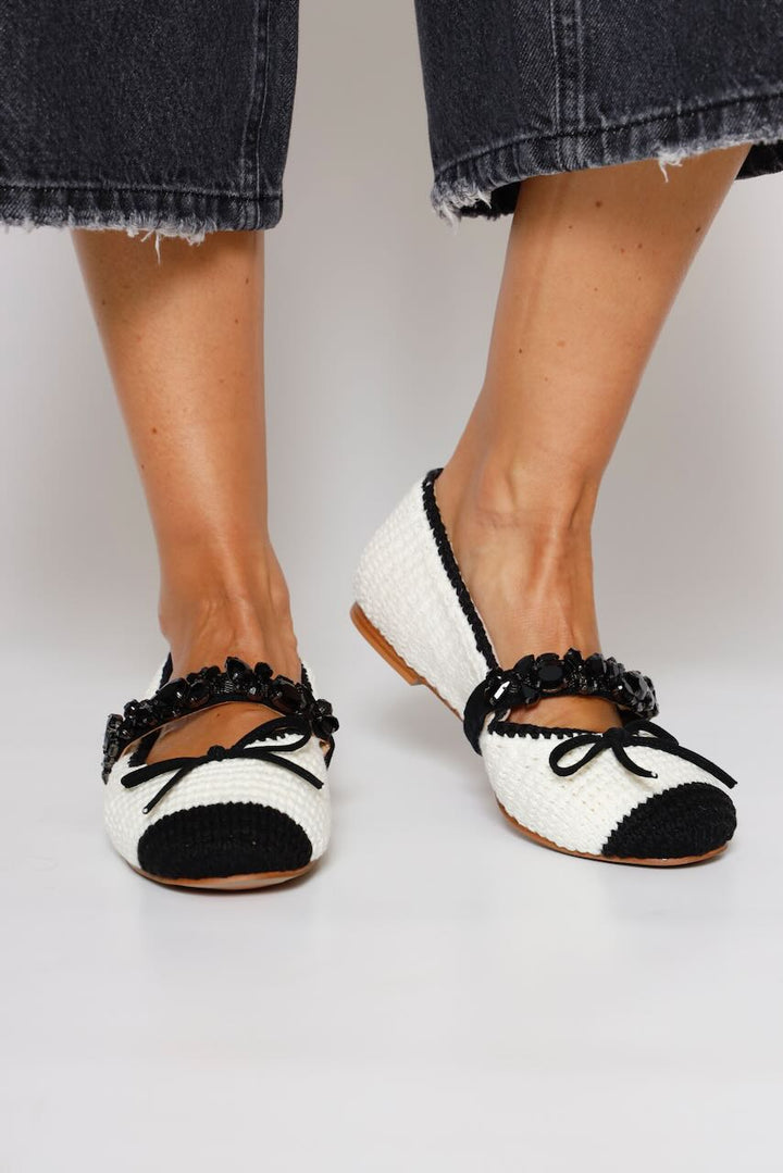 BAILARINA  V250533-BLANCO/NEGRO