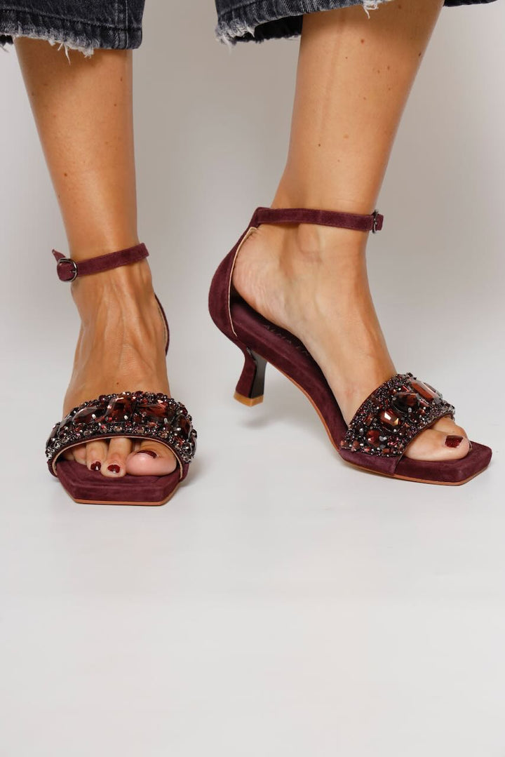 SANDALIA I250094-BURDEOS