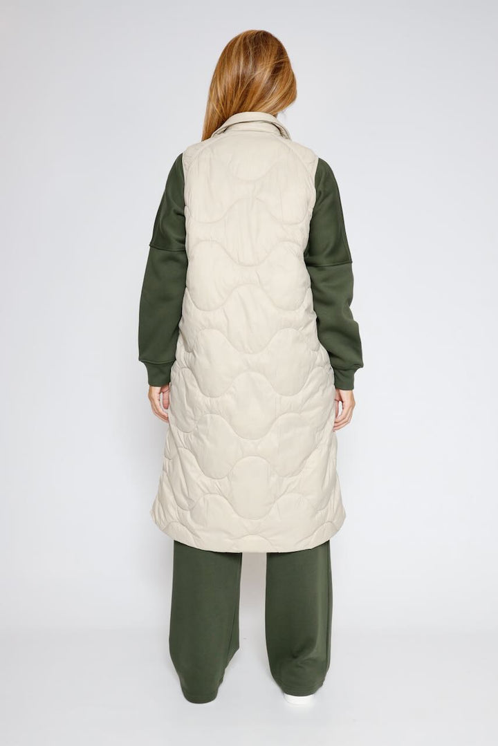 PLUMIFERO CHALECO I8911G6824-BEIGE