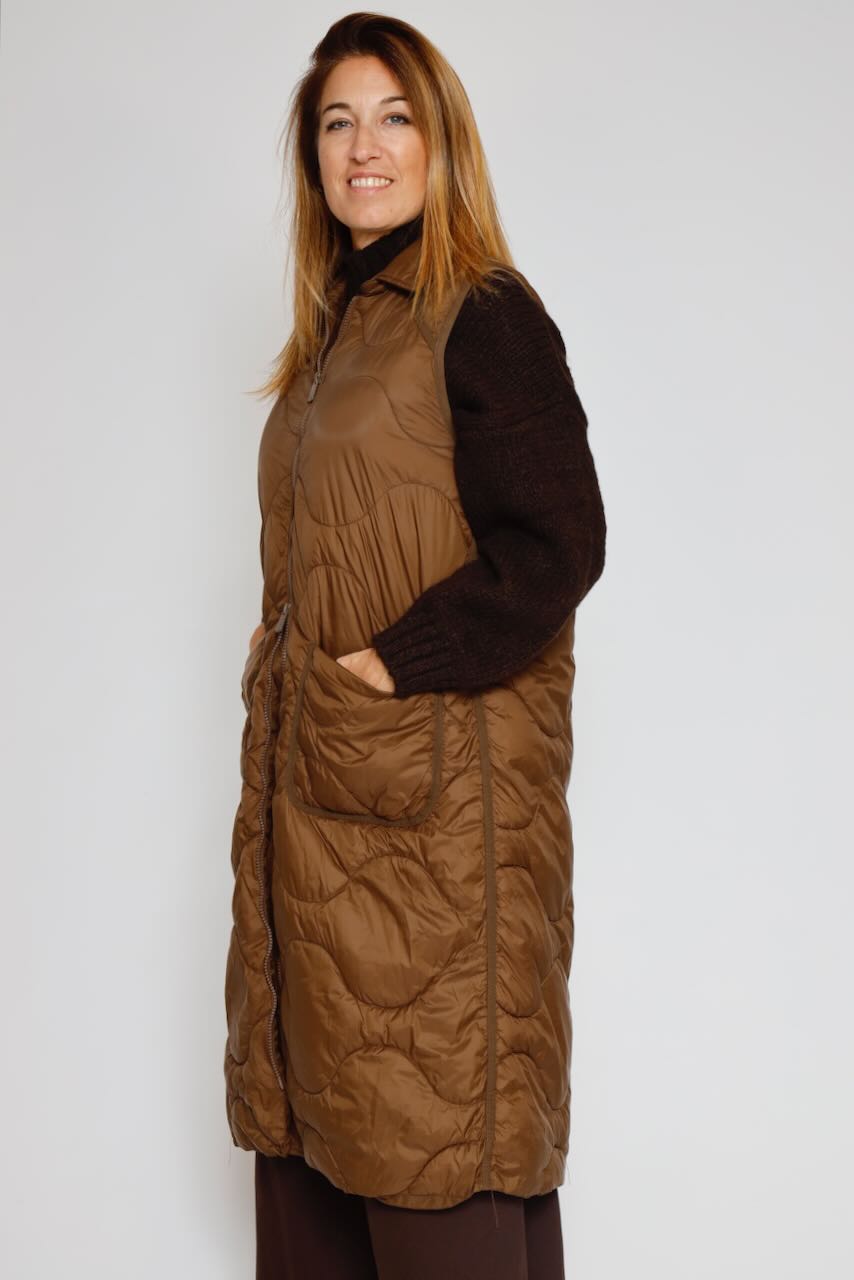 PLUMÍFERO CHALECO I8911G6824-MARRON