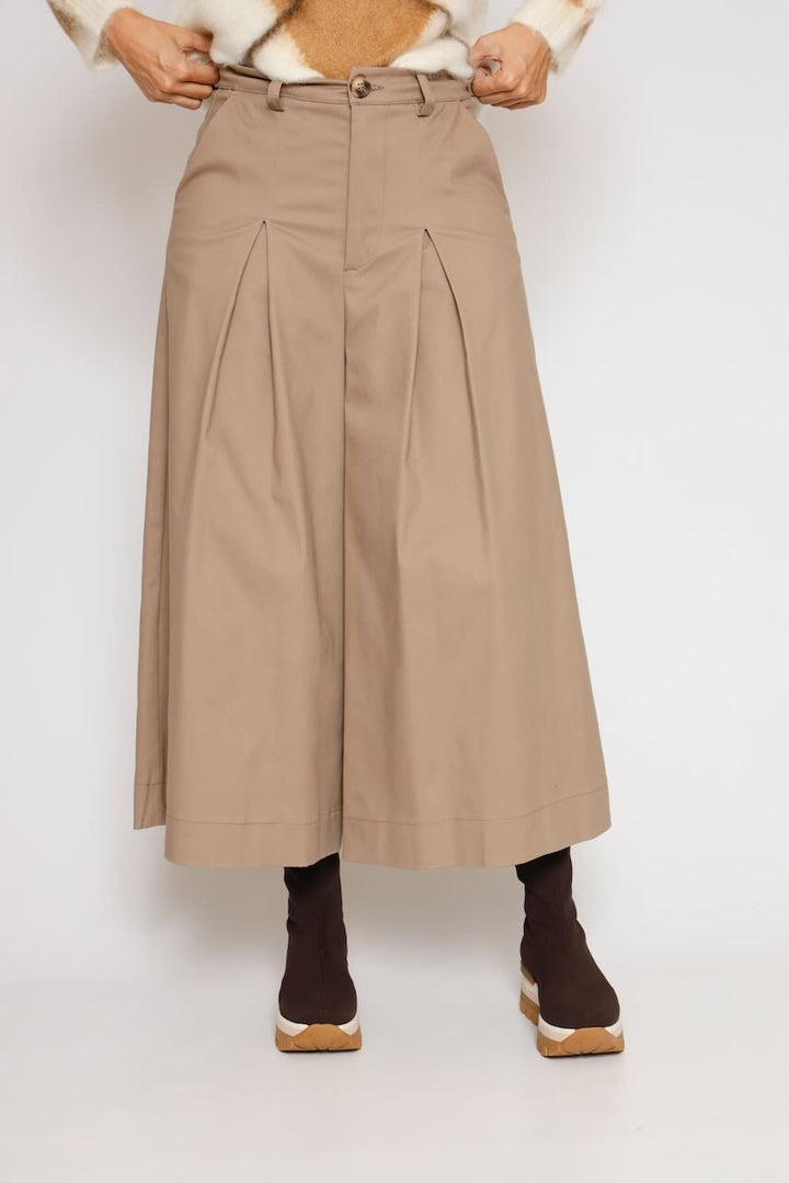 PANTALON A25OP203-TAUPE