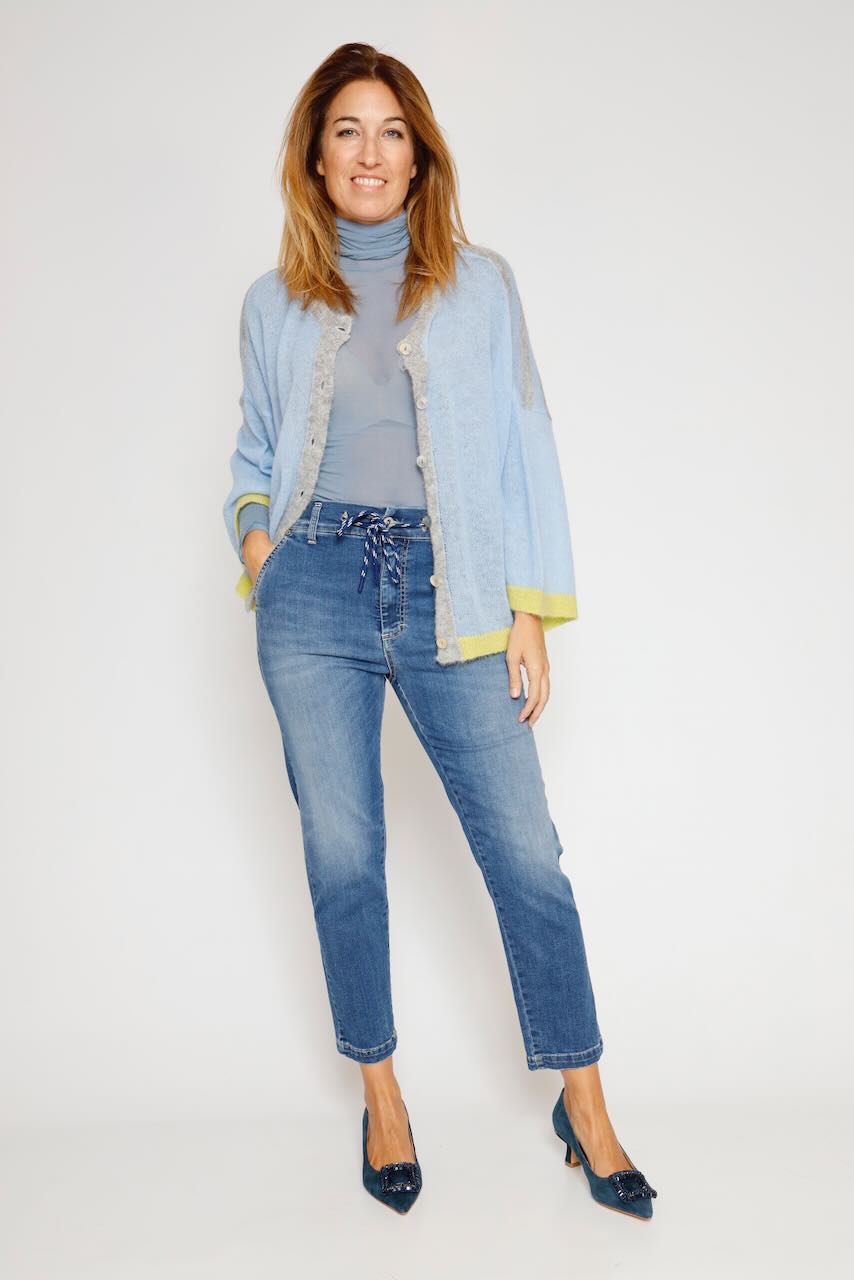 VAQUERO P0T9BYEERD-BLU DENIM