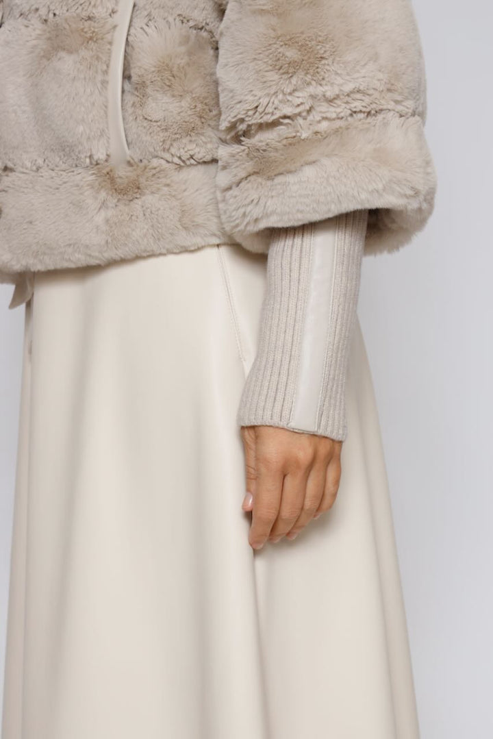 CHAQUETA FELINE.7002512-LATTE