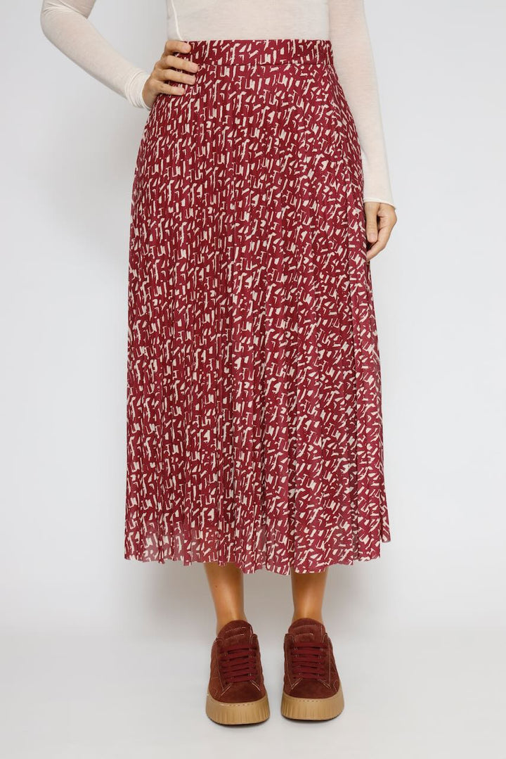 FALDA FEBE.7002511-BURDEOS