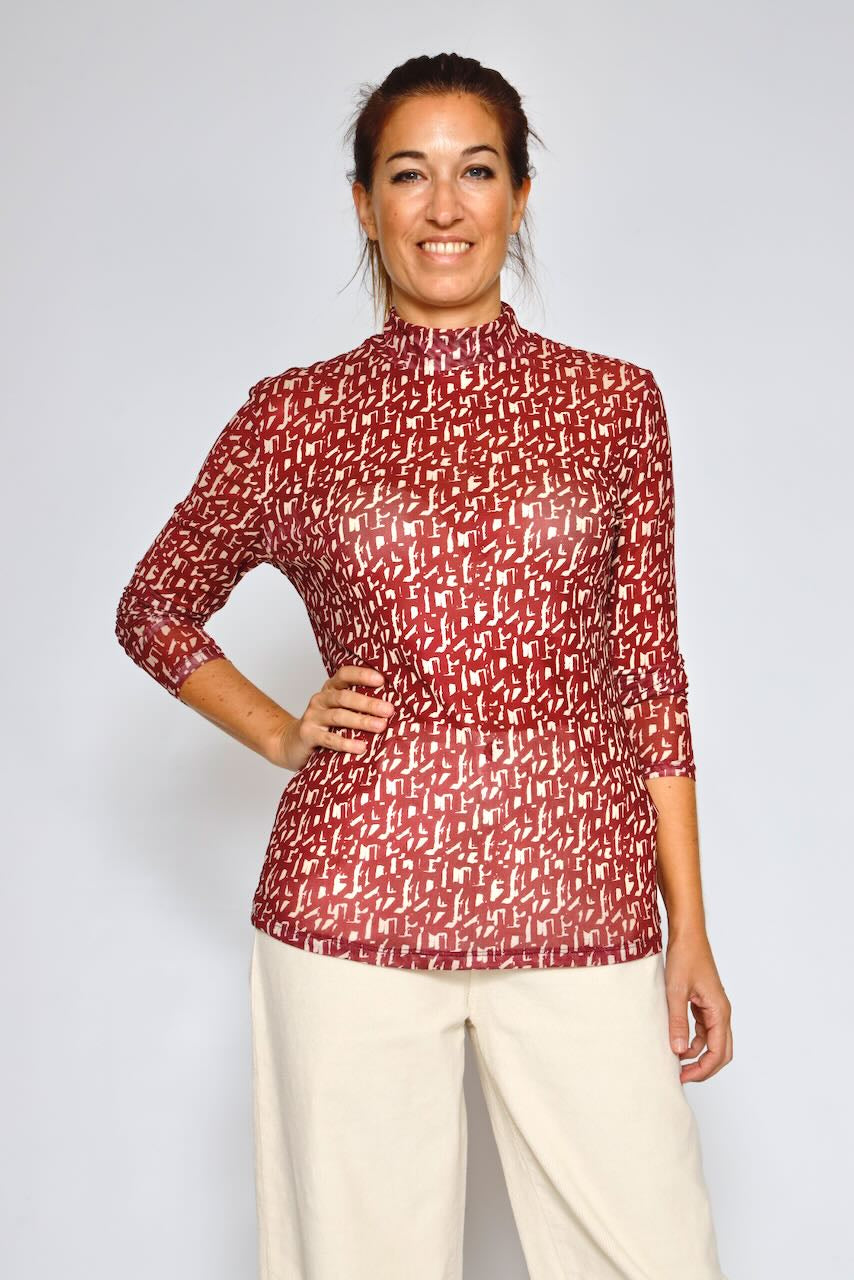 BLUSA MIEK.7002511-BURDEOS