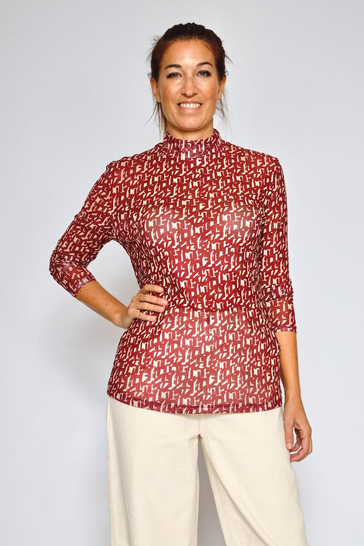 BLUSA MIEK.7002511-BURDEOS