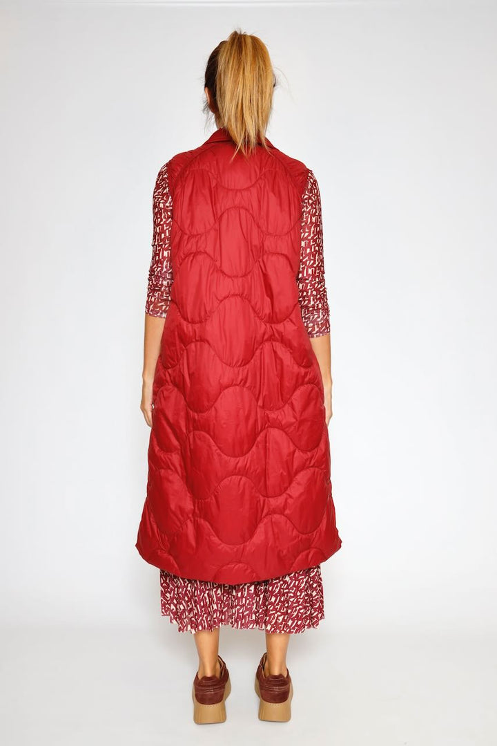 PLUMIFERO CHALECO I8911G6824-BURDEOS