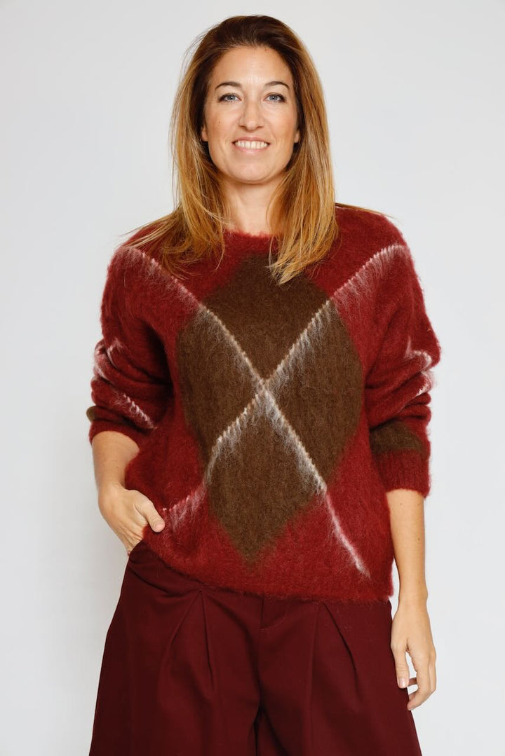 JERSEY A25DI511-BURDEOS