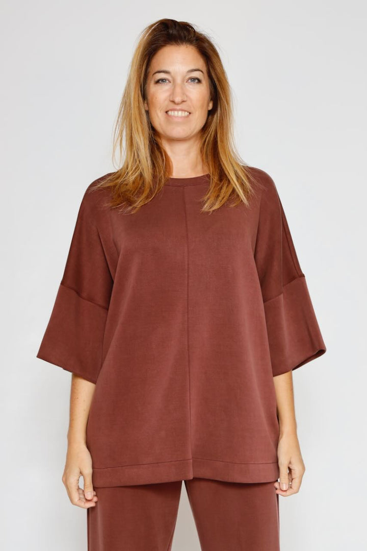 SUDADERA F140KAT-BURDEOS