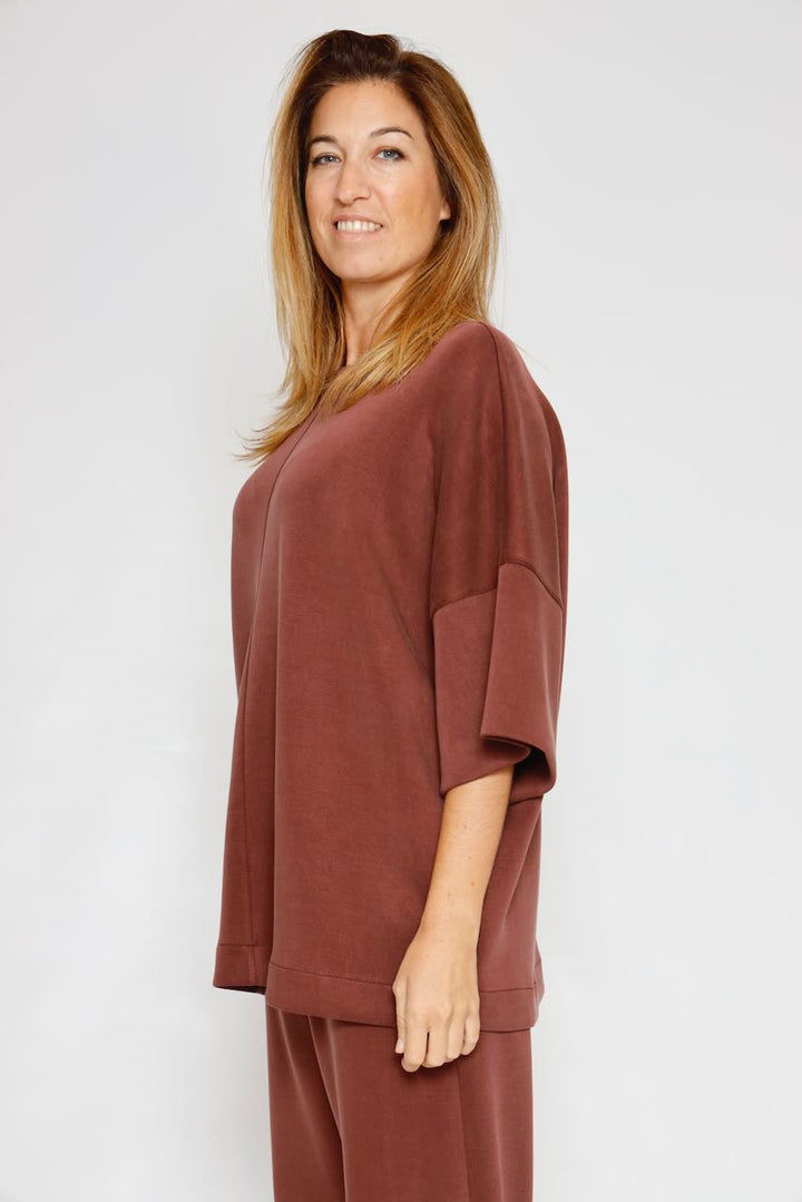 SUDADERA F140KAT-BURDEOS