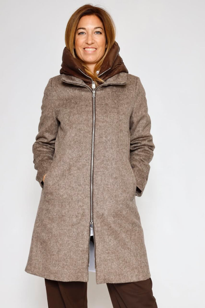 ABRIGO ACOLCHADO I8911P63-MARRON