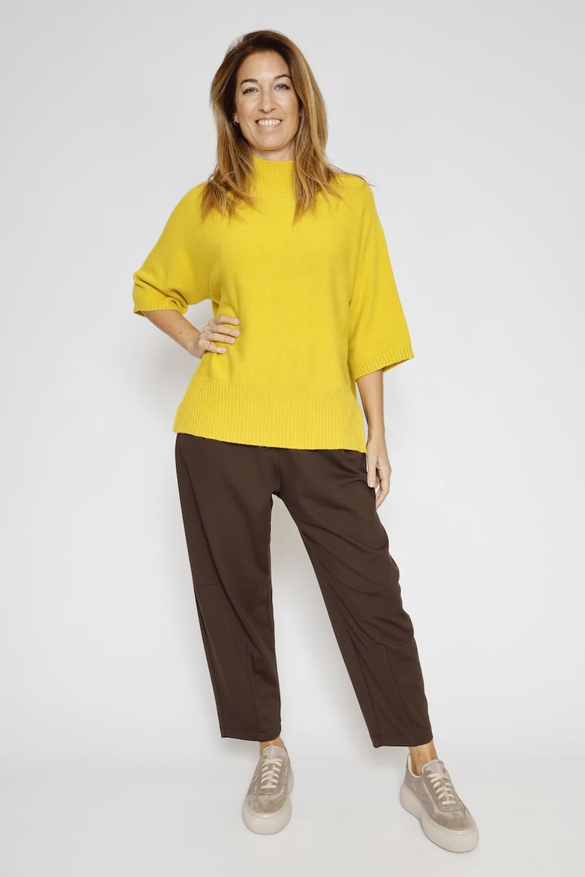 JERSEY MOSTAZA M3025867-MOSTAZA