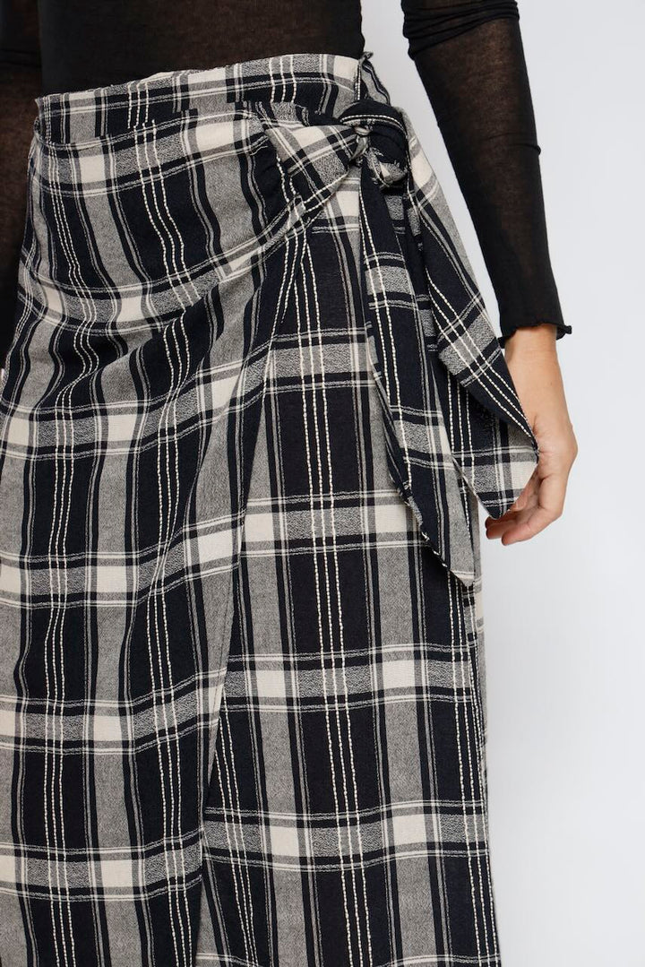 FALDA I254110-AZUL/BEIGE