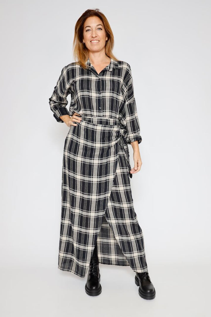 CAMISA I255114-AZUL/BEIGE