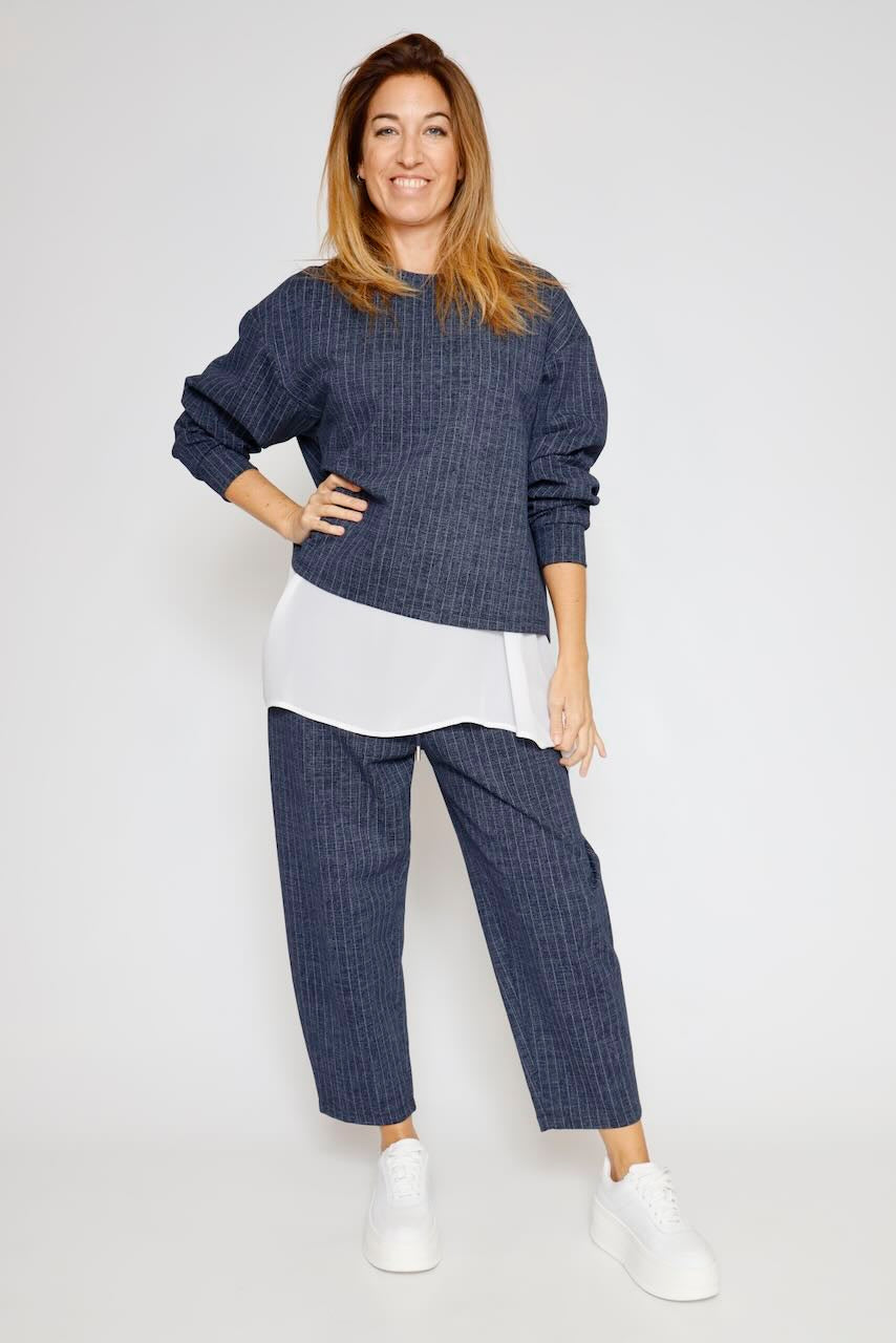 SUDADERA F0JWDLH000-MARINO