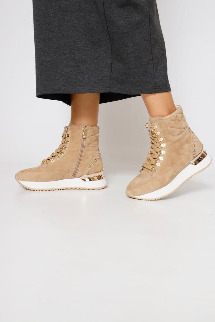 ZAPATILLA ABOTINADA I251507-CAMEL