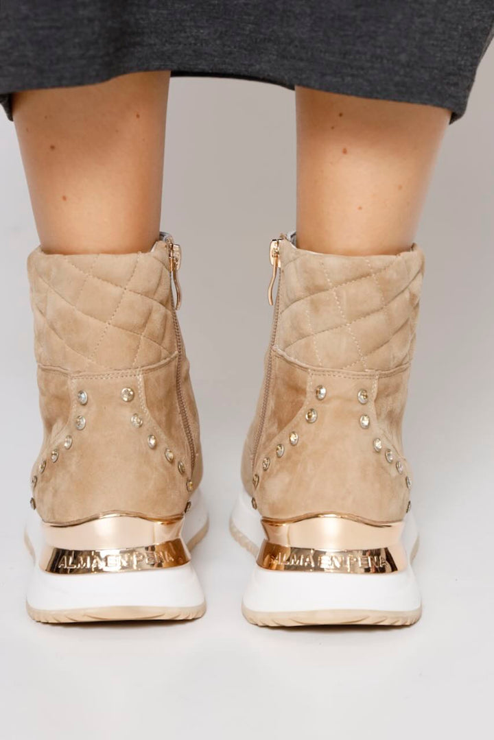 ZAPATILLA ABOTINADA I251507-CAMEL