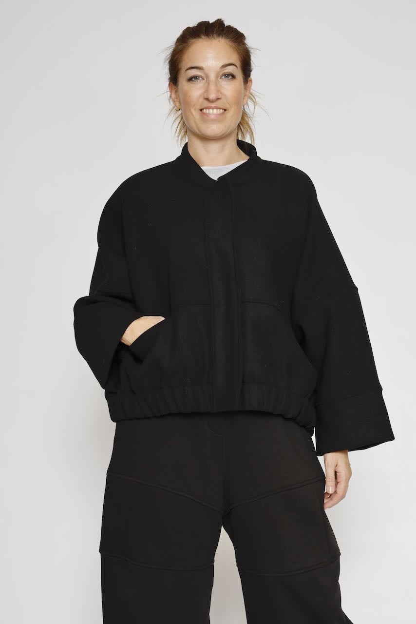 CHAQUETA A5YM1576-NEGRO