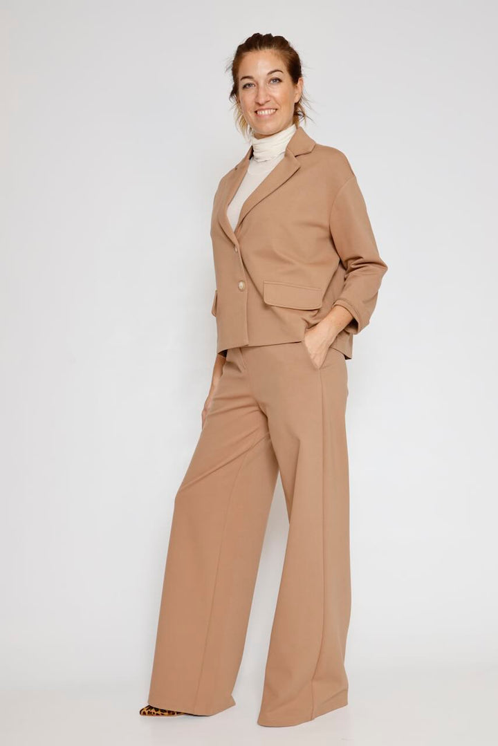 CHAQUETA  BY09152-CAMEL