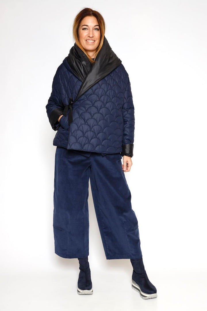 CHAQUETA REVERSIBLE A5BM5923-NEGRO/MARINO