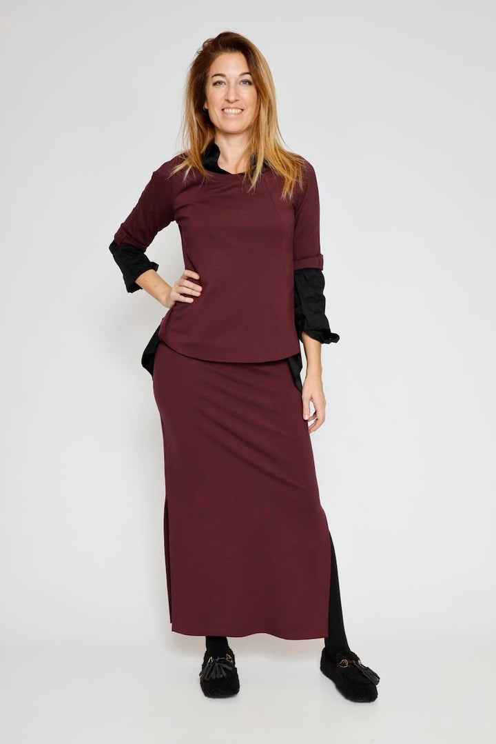 FALDA GLV6KHZ-GRANATE