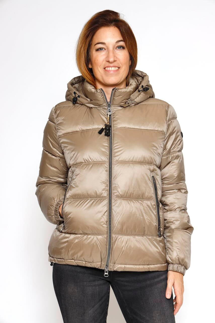 CHAQUETA ACOLCHADA M49491-BEIGE