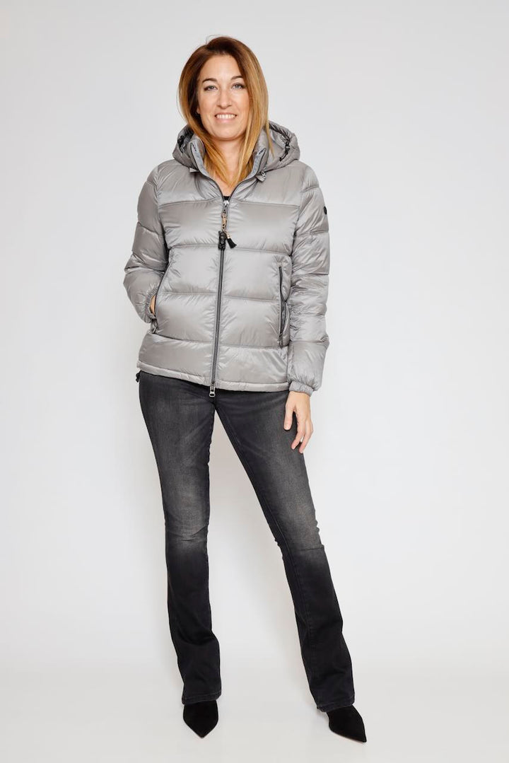 CHAQUETA ACOLCHADA M49491-GRIS