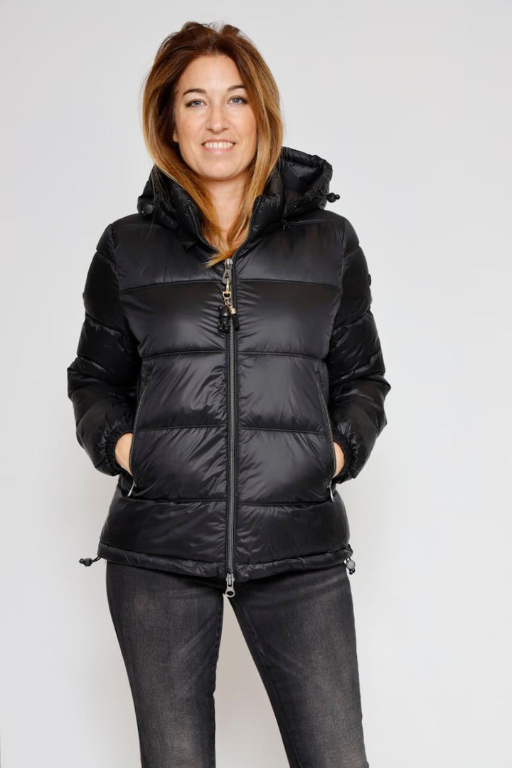 CHAQUETA ACOLCHADA M49491-NEGRO