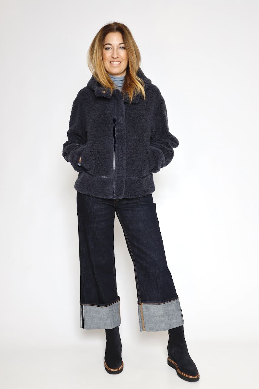 CHAQUETA FELICIA.7002511-ANTRACITA