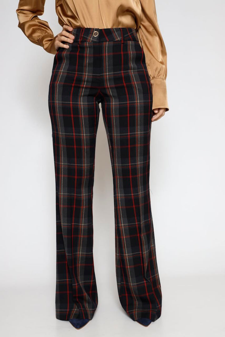 PANTALÓN WVA003W45995-ROJO/NEGRO