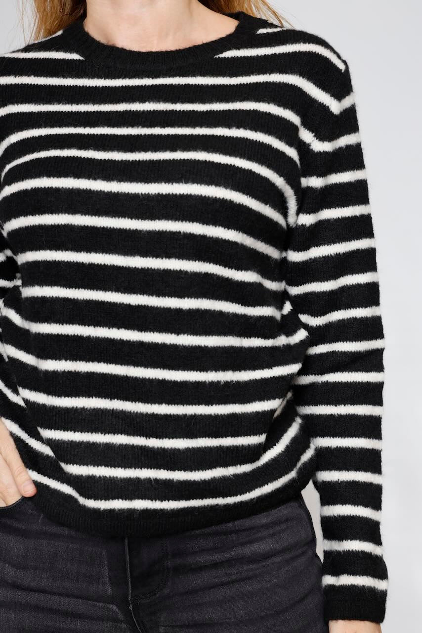 JERSEY A25IT508-BLANCO/NEGRO