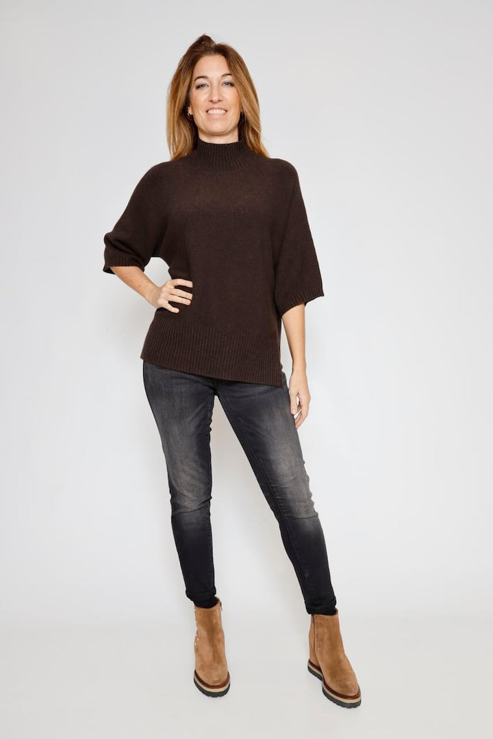 JERSEY MARRON M3025867-MARRON